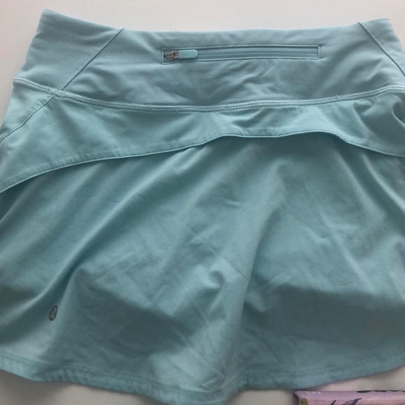 Lulu Lemon Light Blue Skirt (no longer sold!!) - Picture 4 of 6